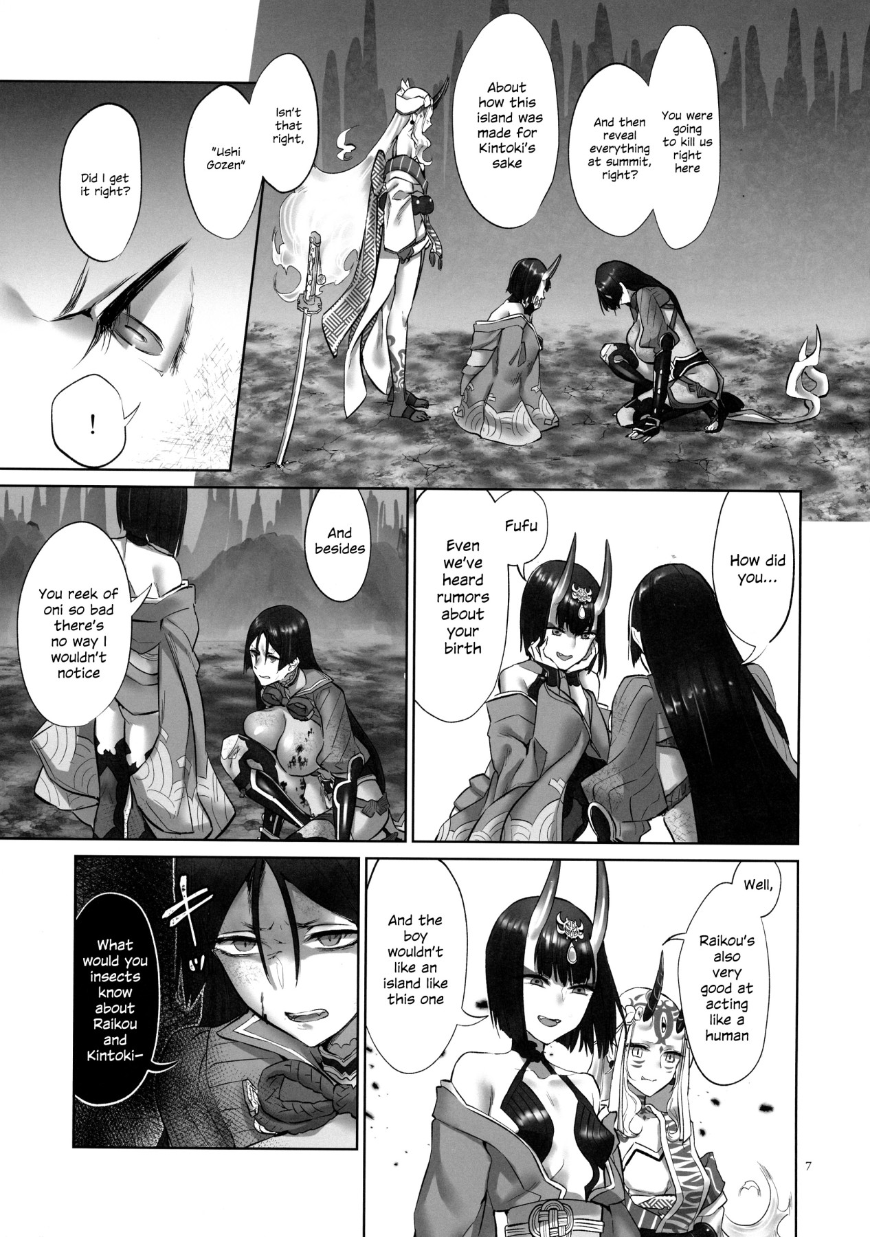 Hentai Manga Comic-Fighting Oni On Their Island-Read-5